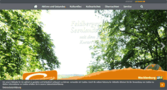 Desktop Screenshot of feldberger-seenlandschaft.de